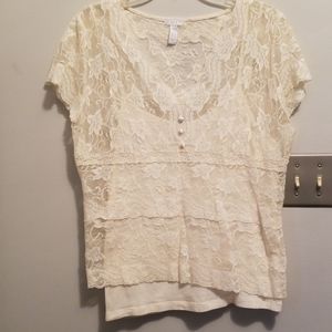 Lacey top